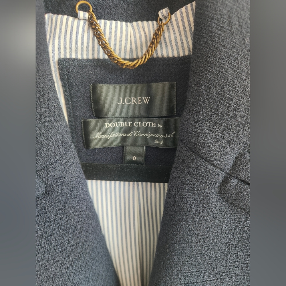 J Crew Navy color blazar - Picture 2 of 7